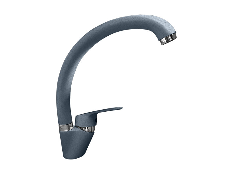 Смеситель GranFest 3323, d=35 мм, графит (без подводки)