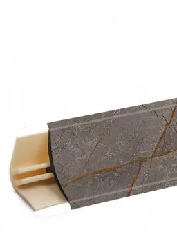 Плинтус LB-15, бронзовый каспий, L=3000мм, 13,4х13,4мм, Россия