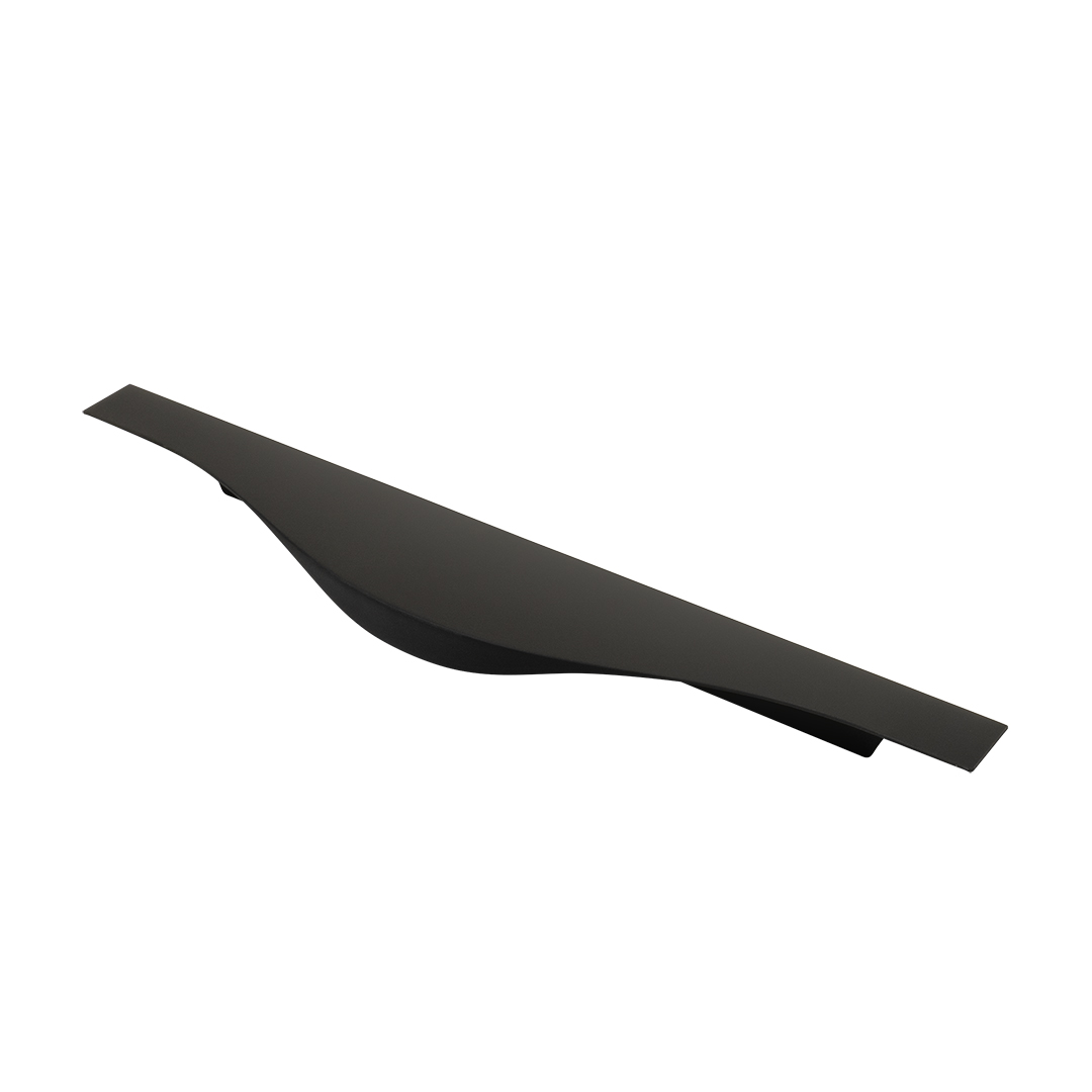 Ручка торцевая, RT-002-300 BL, 300мм, металл, черный матовый