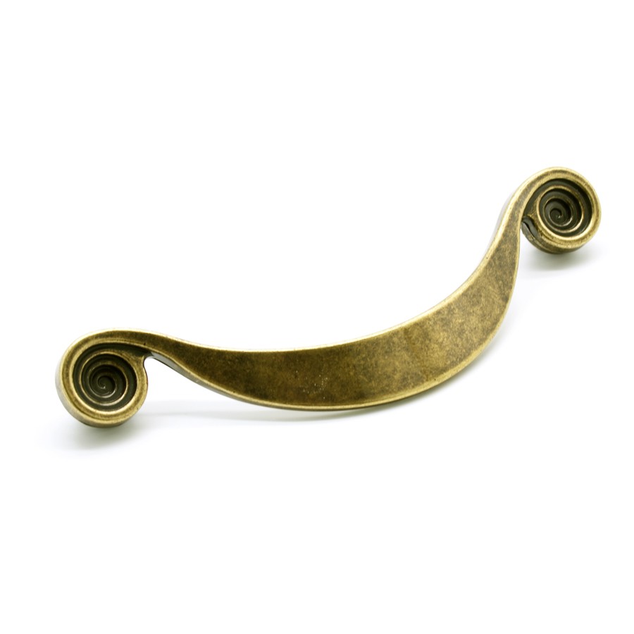 Ручка-скоба, UR19-0128-G0035, Sorriso, 128мм, металл, античная бронза, Gamet