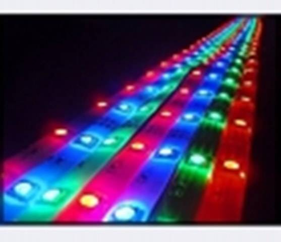 RGB Лента 10х2х5000мм, SMD 5050, 12В, 14.4Вт/м, 60 диодов/м, IP65