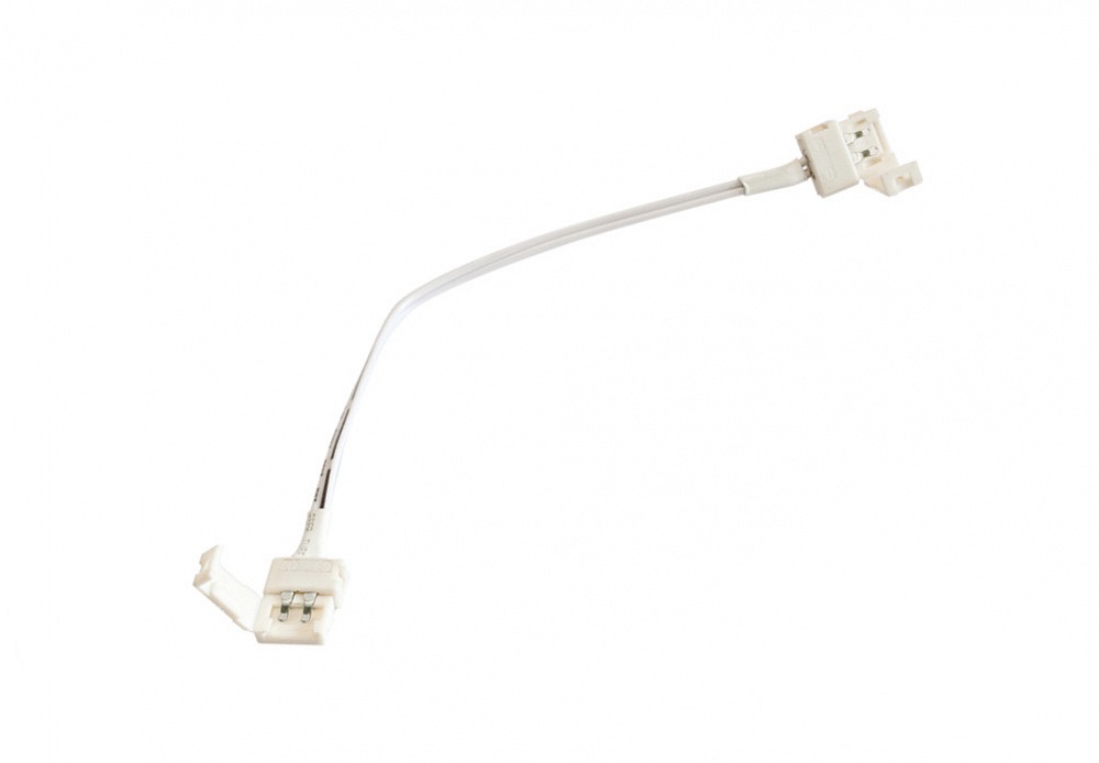 8мм. Коннектор гибкий лента-лента для одноцветных лент, зажимной, L=150мм