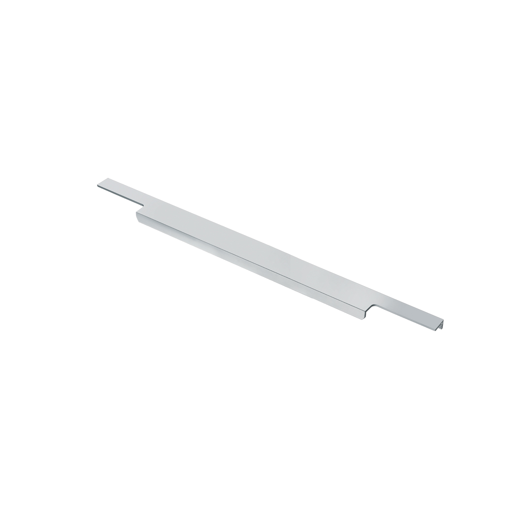 Ручка торцевая, RT-001-450, 192мм, металл, хром