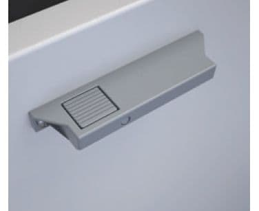 Фиксатор внутреннего ящика, 8,5мм, пластик, белый (для передней стенки 16мм)