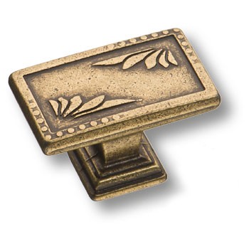 Ручка-кнопка, 15.325.00.12, 26х24х40мм, металл, античная бронза