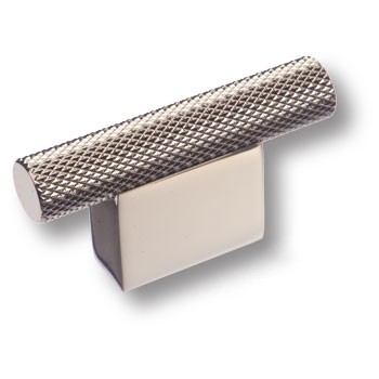 Ручка-кнопка, 8769 0016 PN-PN, 32х12х60мм, металл, глянцевый никель