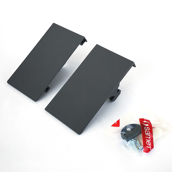 Держатель передней панели ящика FLOWBOX для ящика H106мм, антрацит, Samet