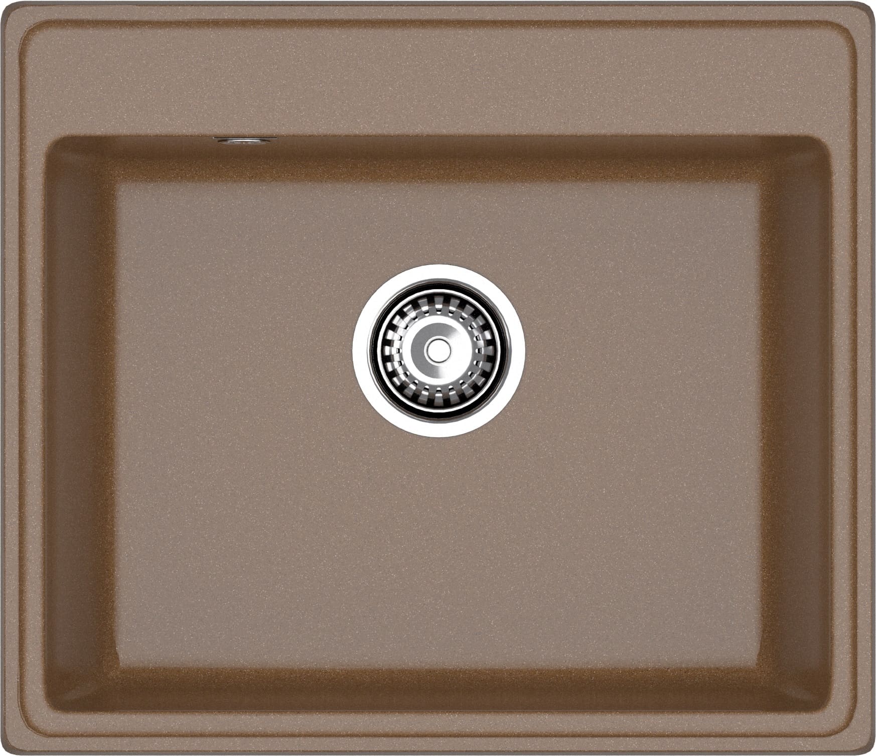 Мойка GranFest VERTEX V-580, 580х500 мм, терракот