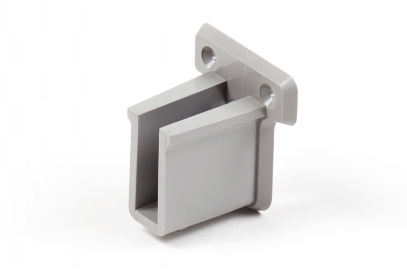 Полкодержатель-карман для полки сетчатой, белый