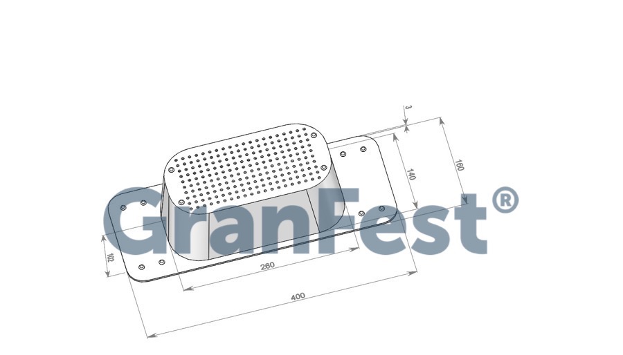 Коландер универсальный, пластик