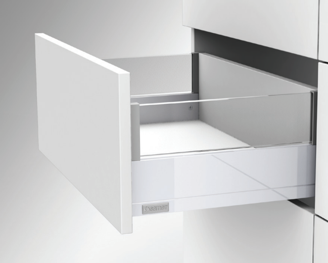 Стеклянная панель ящика FLOWBOX, для боковины H106, 400мм, антрацит, Samet