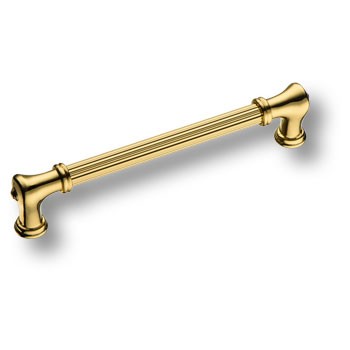 Ручка-скоба, 4640 0160 GL-GL, 160мм, металл, глянцевое золото