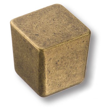 Ручка-кнопка, 8151-831, 28х25х25мм, металл, старая бронза