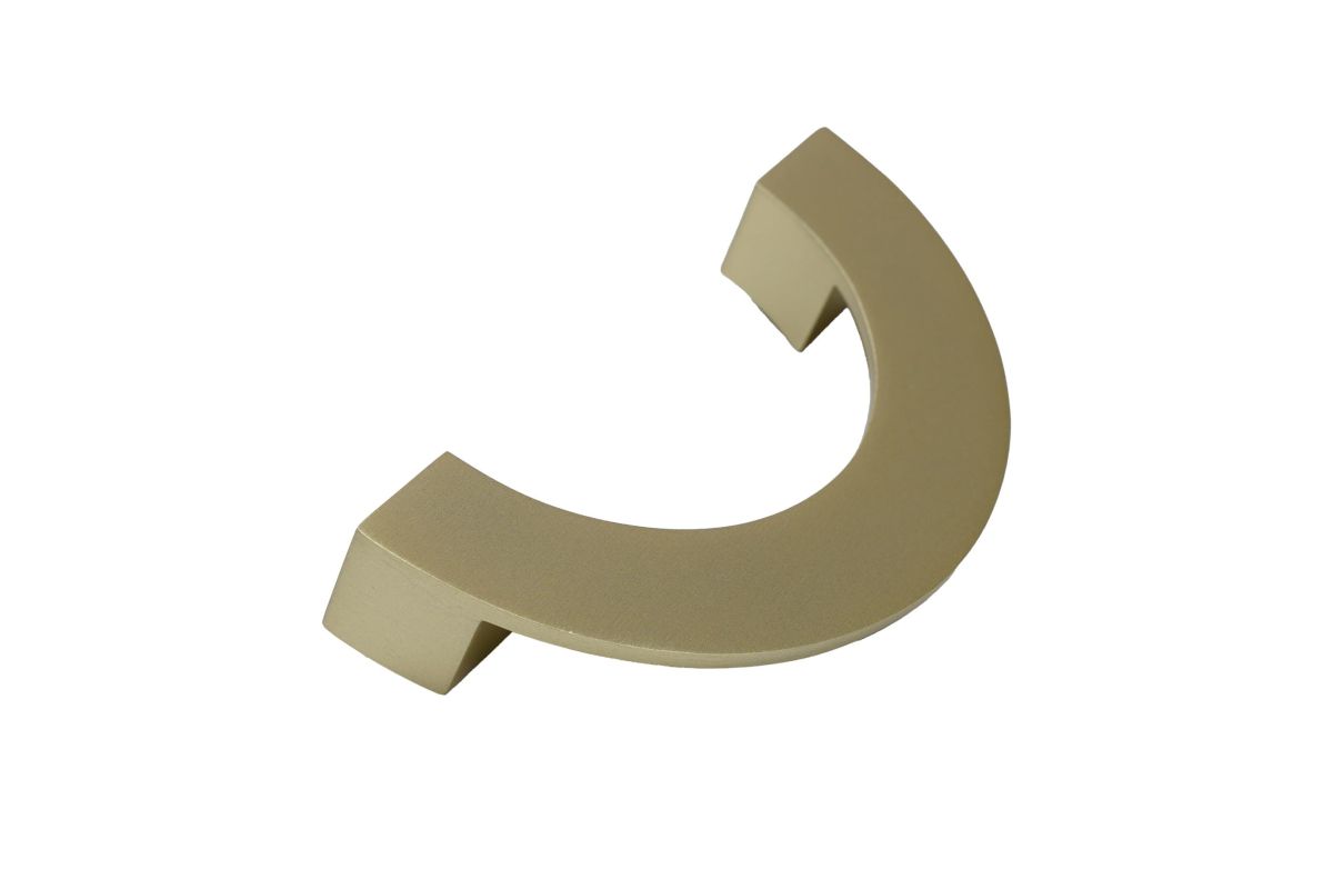 Ручка-скоба, 662, 96мм, металл, брашированное золото