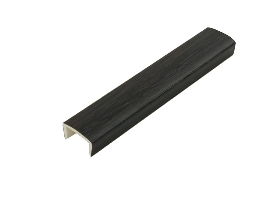 Торцевая заглушка для цоколя, h=100мм, пластик, венге, Россия