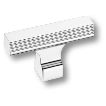 Ручка-кнопка, 63-Chrome, 30х14х50мм, металл, глянцевый хром