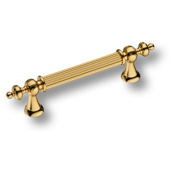 Ручка-рейлинг, 1670-69-96-053, 96мм, металл, глянцевое золото
