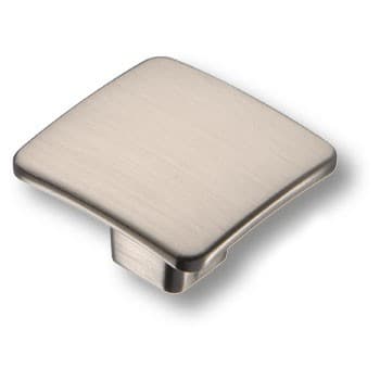 Ручка-кнопка, 436025MP08, 40х40х23мм, металл, сатин-никель