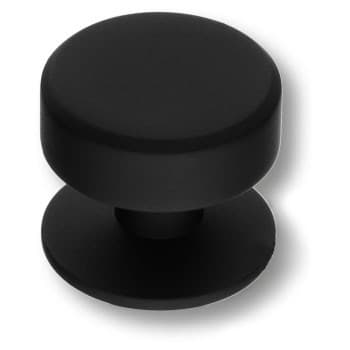 Ручка-кнопка, 4238 002MP24, металл, черный