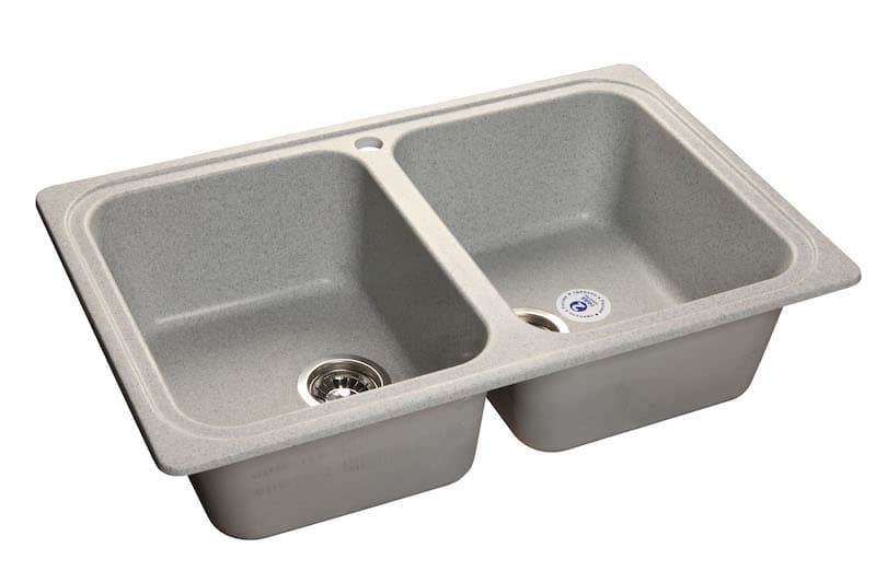 Мойка GranFest STANDART 780K, 786х500 мм, серый
