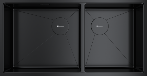 Мойка Taki 85-2-LB-U/IF SIDE GB, нержавеющая сталь, графит