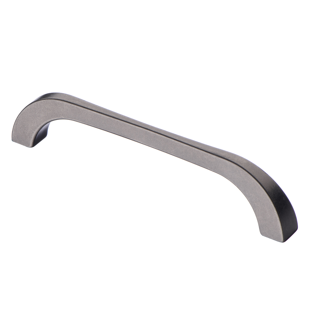 Ручка-скоба, 2550, 128мм, металл, чернёный старинный цинк