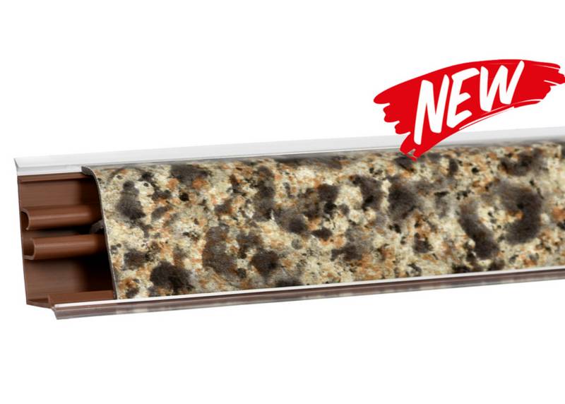 Плинтус LB-38, L=3000мм, королевский опал матовый