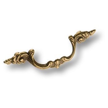 Ручка-скоба, 15.231.128.12, 128мм, металл, античная бронза