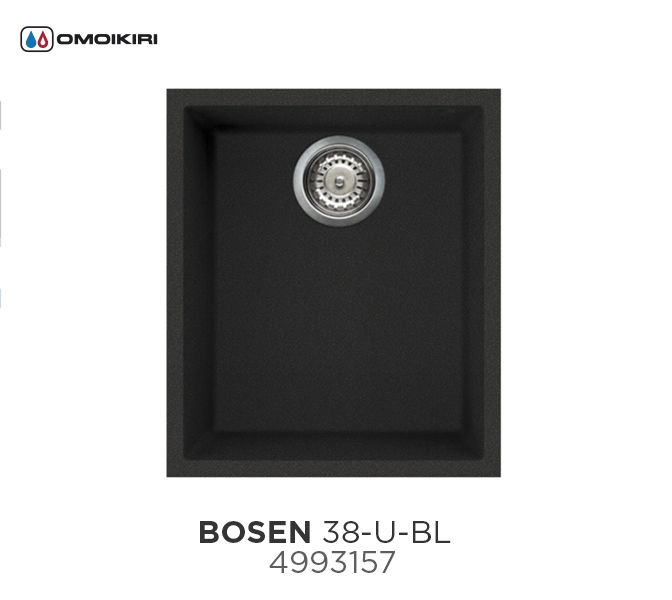 Мойка Bosen 38-U-BL, Tetogranit/черный