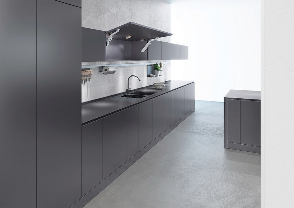 Подъемник ФриЛайт (тип A), Ш=200-1 200мм, В=275-600мм, 0,7-4,6 кг, универсальный, серый, Kessebohmer