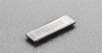 Заглушка на плечо петли SALICE, с лого, сталь, никель