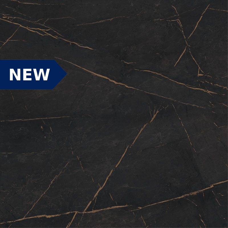 Компакт-плита HPL ARCOBALENO, Каспий черное золото, 12мм, 4200х1320мм