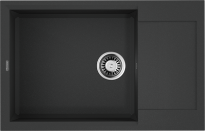 Мойка Sakaime 78-LB-BL, Tetogranit/черный