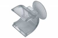 R-19АС Держатель для стекла с присоской, пластик, прозрачный, CMF