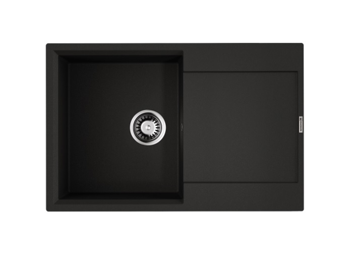Мойка Daisen 78T BL, Tetogranit/черный