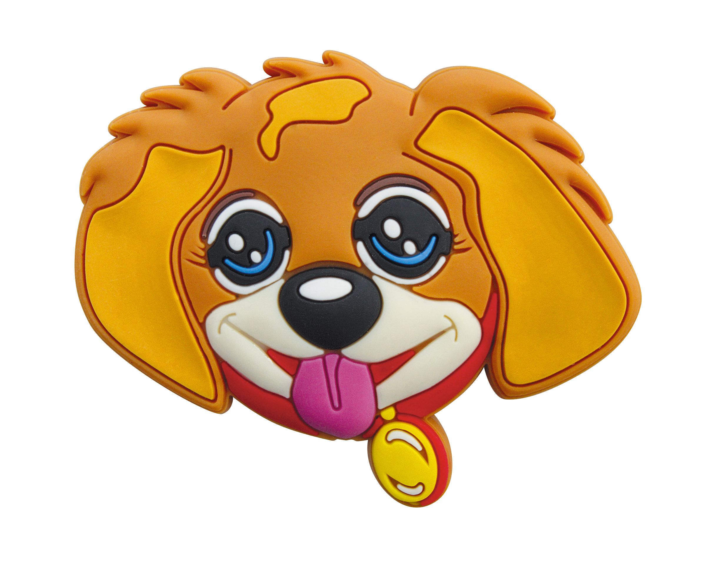 Ручка UM-KID-Z, 48х43х22мм, резина, "собака", GTV