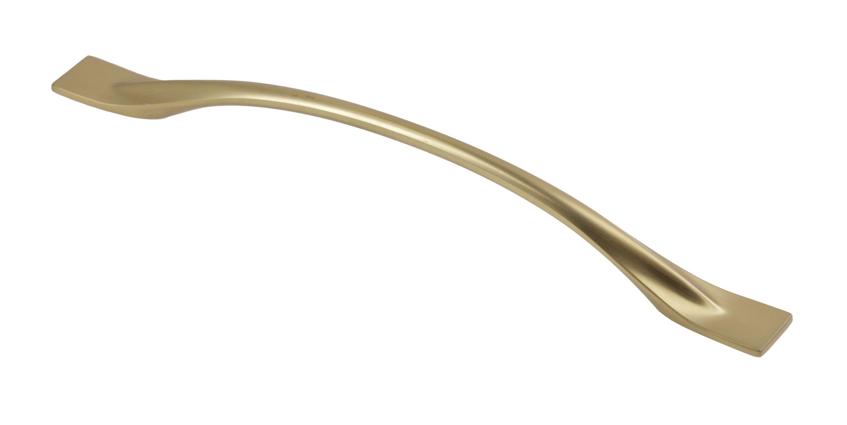 Ручка-скоба, FLOW, 192мм, металл, шампань