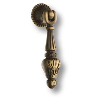 Ручка-капля, 15.420.00.04, металл, старая бронза