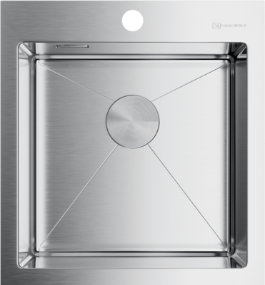 Мойка Akisame 46-IN, нержавеющая сталь, нержавеющая сталь  