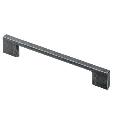 Ручка-скоба, UZ-819, 160мм, металл, античное серебро