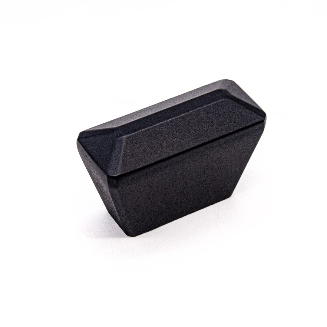 Ручка-кнопка, WPO843.016.00N4, 36х15х24мм, металл, черный матовый, Guisti