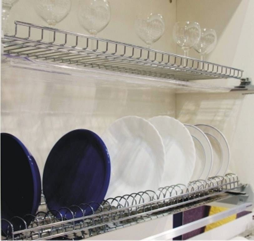 Сушка 2-х ярусная AFF, 800мм, 16ДСП, поддон пластик, Siena, Италия