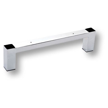 Опора декоративная мебельная, 135х30/50х560мм, сталь, глянцевый хром