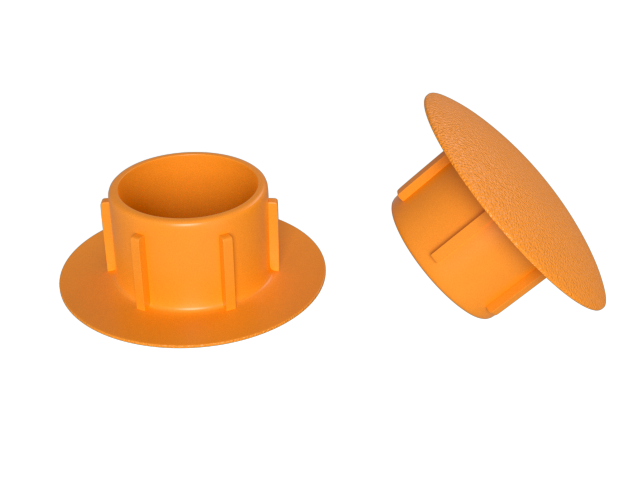 Заглушка для технических отверстий, d=8мм, антрацит
