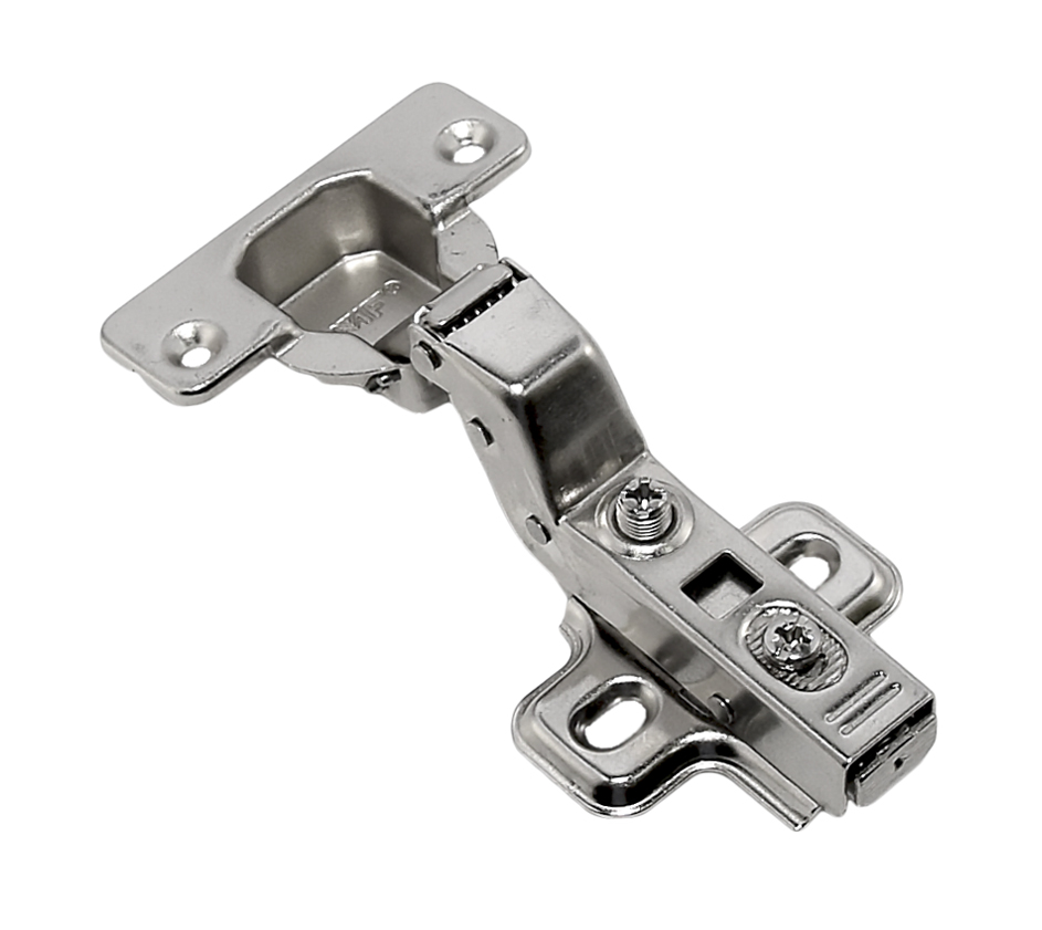 Петля внутренняя 110*, доводчик, планка 2 отв., 48мм, clip-on, CMF