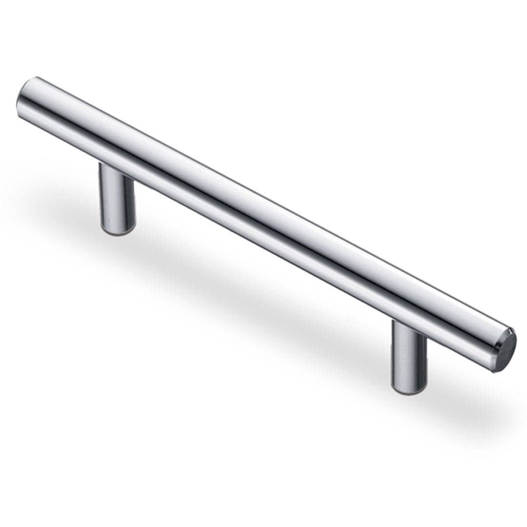 Ручка-рейлинг, хром, d=10мм,  96/156мм, CMF