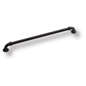 Ручка-скоба, BU 010.320.09, 320мм, металл, черный