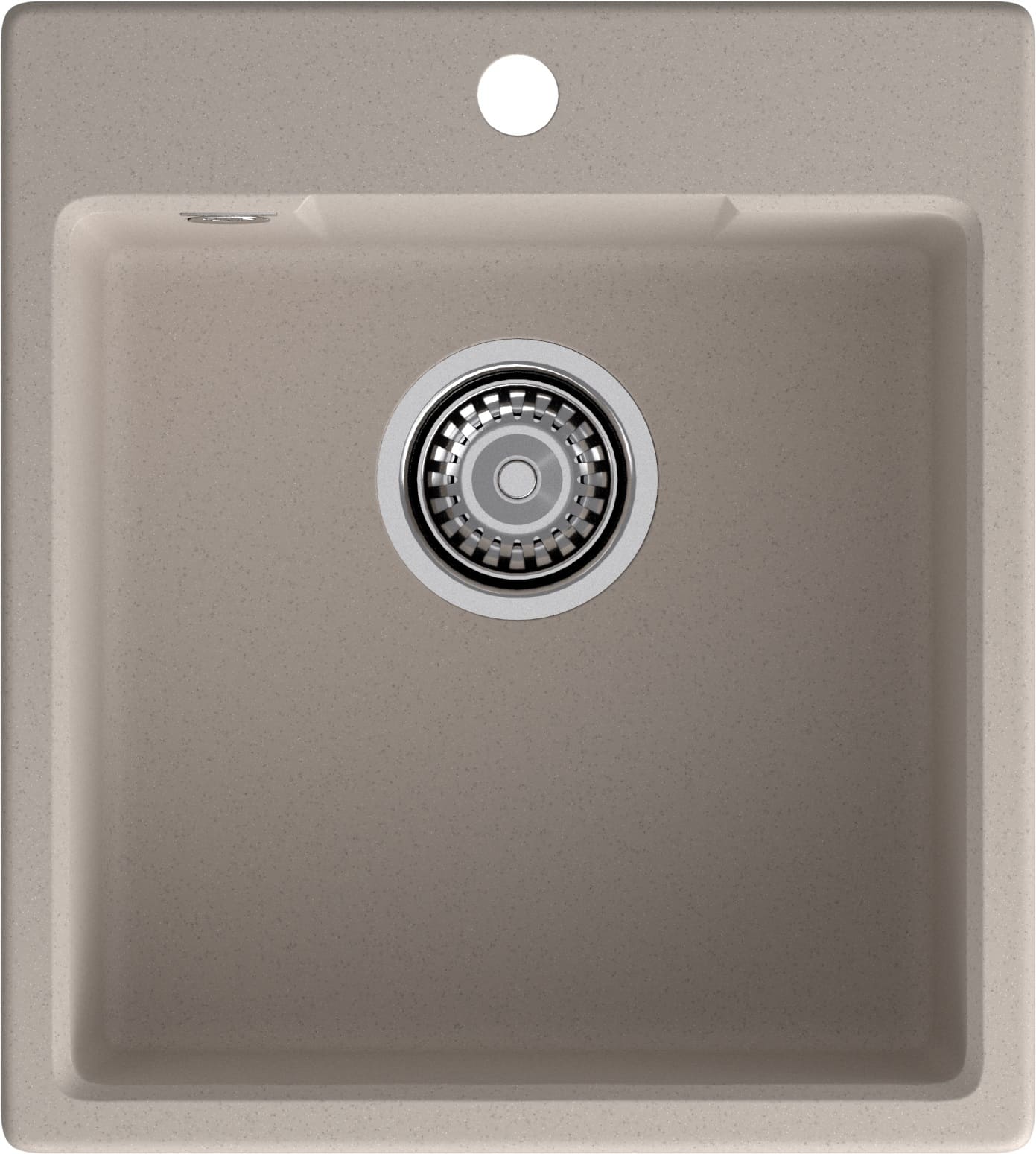 Мойка GranFest URBAN 644, 440х490 мм, песочный