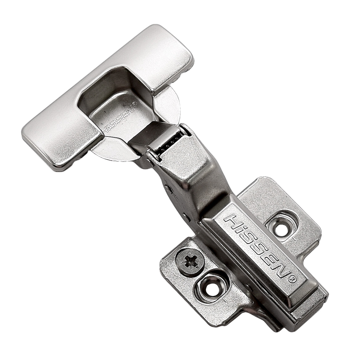 Петля внутренняя 110*, доводчик, two way, планка 3D, регулировка 3D, 48мм, HISSEN