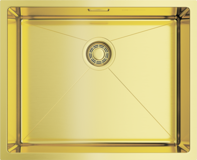 Мойка Taki 54-U/IF-LG, нержавеющая сталь, светлое золото